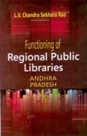 Cover von Functioning of Regional Public Libraries In Andhra Pradesh