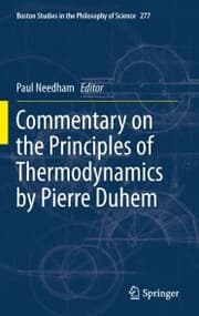 Cover von Commentary on the Principles of Thermodynamics by Pierre Duhem