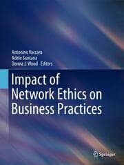 Cover von Impact of Network Ethics on Business Practices