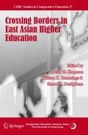 Cover von Crossing Borders in East Asian Higher Education
