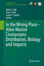 Cover von In the Wrong Place - Alien Marine Crustaceans: Distribution, Biology and Impacts