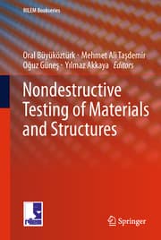 Cover von Nondestructive Testing of Materials and Structures