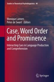 Cover von Case, Word Order and Prominence