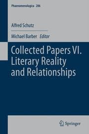 Cover von Collected Papers VI - Literary Reality and Relationships