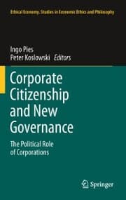 Cover von Corporate Citizenship and New Governance