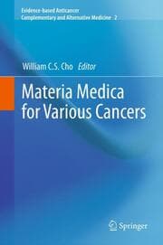 Cover von Materia Medica for Various Cancers