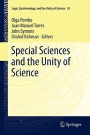 Cover von Special Sciences and the Unity of Science