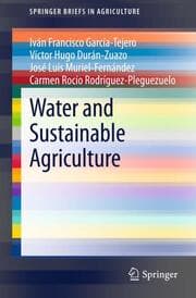 Cover von Water and Sustainable Agriculture