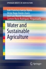 Cover von Water and Sustainable Agriculture