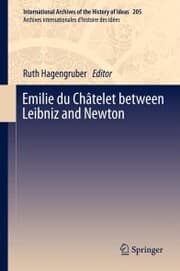 Cover von Emilie du Châtelet between Leibniz and Newton