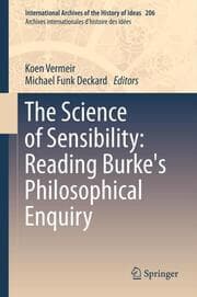 Cover von The Science of Sensibility: Reading Burke's Philosophical Enquiry
