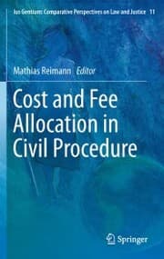 Cover von Cost and Fee Allocation in Civil Procedure