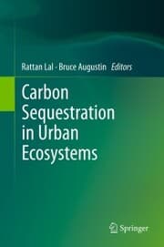 Cover von Carbon Sequestration in Urban Ecosystems