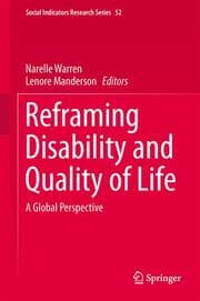 Cover von Reframing Disability and Quality of Life