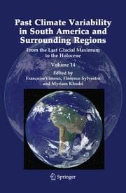 Cover von Past Climate Variability in South America and Surrounding Regions