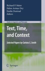 Cover von Text, Time, and Context