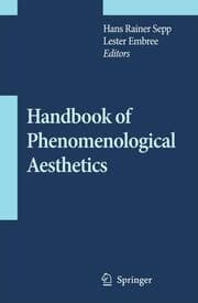 Cover von Handbook of Phenomenological Aesthetics