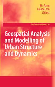 Cover von Geospatial Analysis and Modelling of Urban Structure and Dynamics
