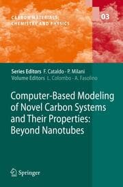 Cover von Computer-Based Modeling of Novel Carbon Systems and Their Properties