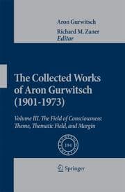 Cover von The Collected Works of Aron Gurwitsch (1901-1973)