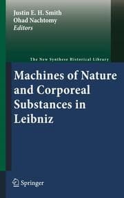 Cover von Machines of Nature and Corporeal Substances in Leibniz