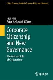 Cover von Corporate Citizenship and New Governance