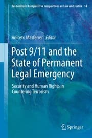 Cover von Post 9/11 and the State of Permanent Legal Emergency