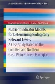 Cover von Nutrient Indicator Models for Determining Biologically Relevant Levels