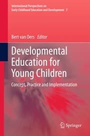 Cover von Developmental Education for Young Children