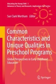 Cover von Common Characteristics and Unique Qualities in Preschool Programs