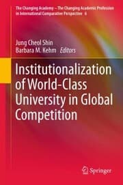 Cover von Institutionalization of World-Class University in Global Competition