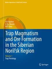 Cover von Trap Magmatism and Ore Formation in the Siberian Noril'sk Region 1