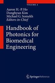 Cover von Handbook of Photonics for Biomedical Engineering