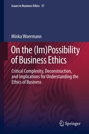 Cover von On the (Im)Possibility of Business Ethics