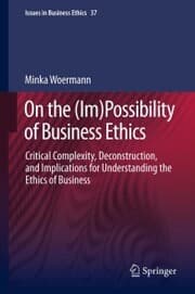 Cover von On the (Im)Possibility of Business Ethics