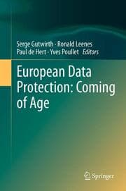 Cover von European Data Protection: Coming of Age