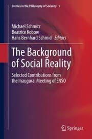 Cover von The Background of Social Reality