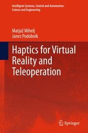 Cover von Haptics for Virtual Reality and Teleoperation