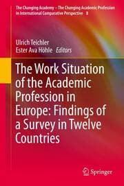 Cover von The Work Situation of the Academic Profession in Europe: Findings of a Survey in Twelve Countries