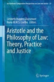 Cover von Aristotle and The Philosophy of Law: Theory, Practice and Justice