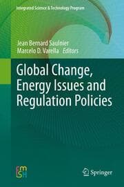 Cover von Global Change, Energy Issues and Regulation Policies