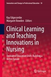 Cover von Clinical Learning and Teaching Innovations in Nursing