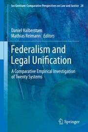 Cover von Federalism and Legal Unification