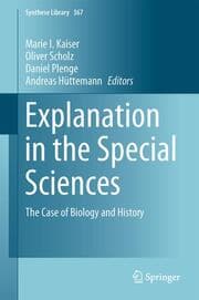 Cover von Explanation in the Special Sciences