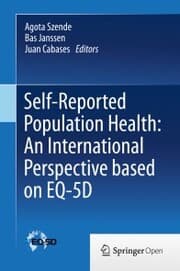 Cover von Self-Reported Population Health: An International Perspective based on EQ-5D
