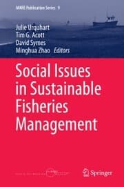 Cover von Social Issues in Sustainable Fisheries Management