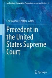 Cover von Precedent in the United States Supreme Court