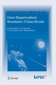 Cover von Outer Magnetospheric Boundaries: Cluster Results
