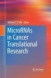 Cover von MicroRNAs in Cancer Translational Research