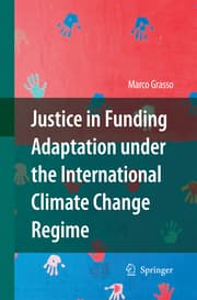 Cover von Justice in Funding Adaptation under the International Climate Change Regime